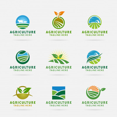农业logo标志矢量图素材